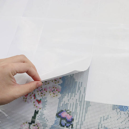 50PCS Diamond Art Painting Release Paper Non-Stick 5D Diamond Art Painting Replacement Cover Sheets for Diamond Embroidery Painting (5.9 * 3.9 inc...