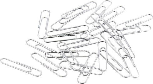 Amazon Basics No. 1 Paper Clips, Nonskid, 1000 Count (10 Pack of 100), Silver...