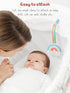 Giftty Rainbow Teether for Babies, Baby Teething Toy BPA-Free 100% Food-Grade Silicone Soothing & Teething Relief for 3-24 Months Baby Boys and Gi...