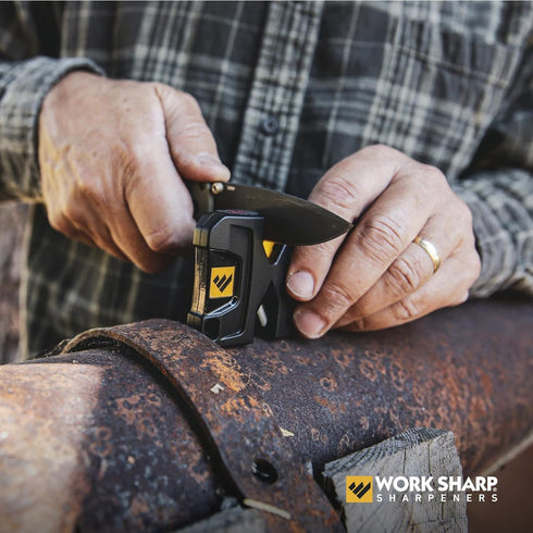 Work Sharp Portable Pivot Knife Sharpener, WSEDCPVT EDC, Black...