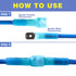 haisstronica 260PCS Heat Shrink Spade Connectors-Electrical Wire Connectors-Quick Disconnect Connectors -Female and Male Spade terminlas for Water...