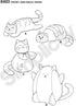 Simplicity Stuffed Kitten Sewing Patterns for Kids by Carla Reiss, One Size Only...