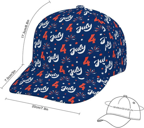 Patriotic American Flag Hats for Men and Women Baseball Cap Adjustable Outdoors 4th of July Hat...