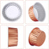 EUSOAR Disposable Ramekins with Lids, 30pcs 5oz Muffin Liners Cups with Lids, Creme Brulee Ramekins, Disposable Aluminum Foil Ramekins Cupcake Bak...