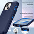 Hucasok Compatible with iPhone 14 Case Shockproof Rugged Full Body Protection Heavy Duty Dust/Drop Proof 3-Layer Cover Case for Apple iPhone 14 Ca...
