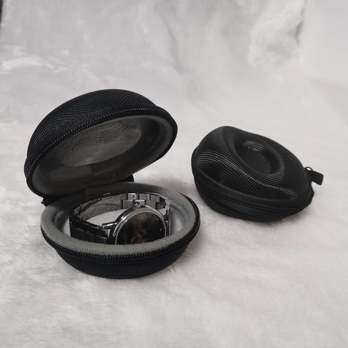 Pack of 2 Watch Travel Case Portable Watch Box Single Storage Box for Wristwatches & Smart Watches up to 50mm...