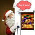 Lighted Christmas Garden Flag for Outside, Led Snowman Garden Flag, Winter Yard Flag 12x18 Double Sided for Outdoor Yard Porch Lawn Decoration...
