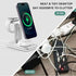 Wireless Charger 3 in 1 Charger Station Fast iPhone Charging Station with Adapter for 15,14,13,12 Pro/Max/Mini/Plus, iWatch 8/7/6/SE/5/4/3/2 and A...