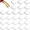1000 Pieces Hot Staples Welding Rods Bumper Repair Welding Wire for Repair Machine Car Bumpers Dashboards Lamp Holders Plastics Rings Daily Plasti...