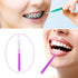 100 Pieces Braces Brush for Cleaner Interdental Brush Toothpick Dental Tooth Flossing Head Oral Dental Hygiene Flosser Toothpick Cleaners Tooth Cl...