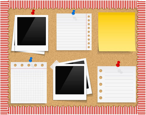 65 Feet Scalloped Bulletin Board Border Self Stick Classroom Striped Borders Wavy Line Border for Bulletin Cork Board Desk Classroom Christmas Par...