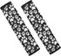 FUSURIRE Cute Seat Belt Covers, Dog Paw Print Car Seatbelt Cover, 2 Pack, Universal, Soft, Comfortable...