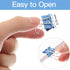 Binder Clips, 100Pcs Colorful Cute Binder Paper Clips,Small Paper Clamps,0.75 Inch for Office School and Personal Use...
