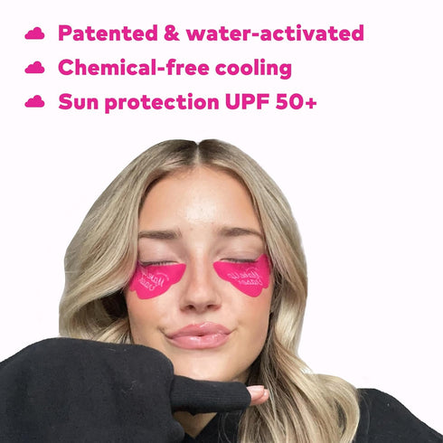 The Original MakeUp Eraser Cooling Clouds Reusable Undereye Patches - Hydroactive Technology Mask Patch Pads for Tired Puffy Eyes and Wrinkles wit...