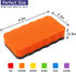Tamaki 6 Pack Magnetic Whiteboard Eraser, Dry Eraser Board Erasers, Dry Erasers for White Board, Whiteboard Erasers for Kids Classroom, 6 Colors, ...