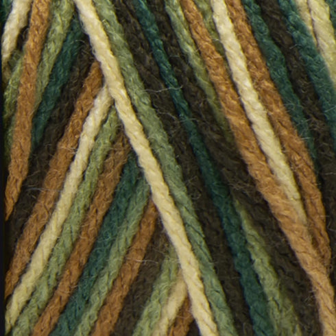 Red Heart Super Saver Economy Yarn, Woodsy Print......