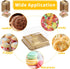 50 Set Gold bottom Clear cover plastic mini cake box,muffin box,moon cake box,mung bean cake snow Mei Niang box...