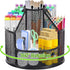 Pencil Holder for Desk, Rotating Desk Organizer Metal Mesh Pen Holder for Desk Cute Pen Organizer for Desk Marker Organizer Office, School, Home, ...
