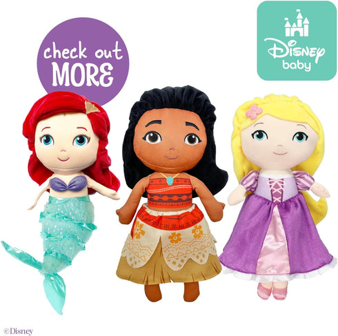 KIDS PREFERRED Disney Baby - Rapunzel 12" Plush Doll with Musical Sounds - Tangled Collectable Stuffed Animal for Babies, Toddlers and Kids...