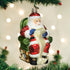 Old World Christmas Assortment Glass Blown Ornaments for Christmas Tree Santa Checking List, 40300...