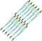 Christian Brands Ballpoint Ink Pen - Inspirational Pastel Retractable Ballpoint Pens, 12-Pack, Turquoise...
