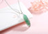 XIANNVXI Tree of Life Wire Wrapped Green Aventurine Crystal Point Pendant Necklace Reiki Healing Crystal Stone Necklaces Natural Spiritual Hexagon...