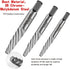 5Pcs Screw Extractor Set Spiral Flute Bolt Extractor Set Cr-MO Easy Out Bolt Extractor Set for Removing Stripped Screws and Broken Bolts...