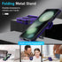 Janmitta for Samsung Galaxy Z Flip 6 Case Built in Front Screen Protector+Hinge Protection+Ring Kickstand,Heavy Duty Shockproof Full Body Protecti...