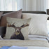 HGOD DESIGNS Moose Throw Pillow Case Cotton Linen Square Cushion Cover Standard Pillowcase for Men Women Home Decorative Sofa Armchair Bedroom Liv...