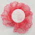 Chenkou Craft 20pcs Large Trim Chiffon Ribbon Bows Flowers Appliques Wedding 85MM (Flower(A0420))...
