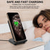 15W Fast Qi-Certified Wireless Charging Station Compatible with iPhone 15/15 Plus/15 Pro Max/14/13/12 /11Pro Max/XR/XS/X/8 Plus,Galaxy S23/S22/S21...