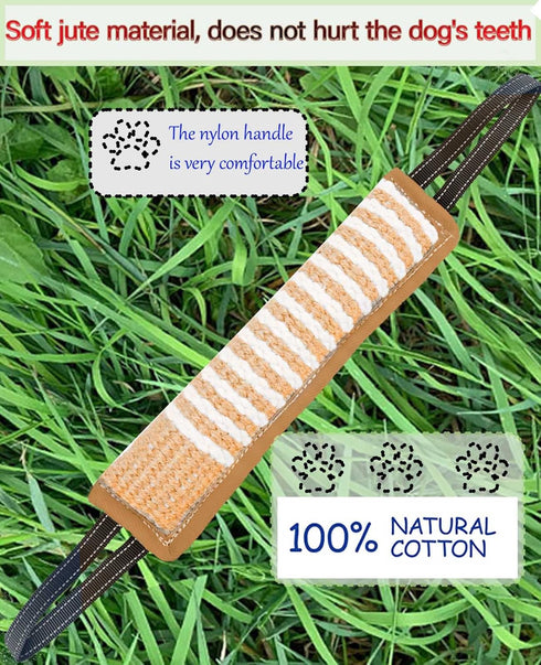 Dog Tug Toy Dog Toy Dog (hemp brown)...