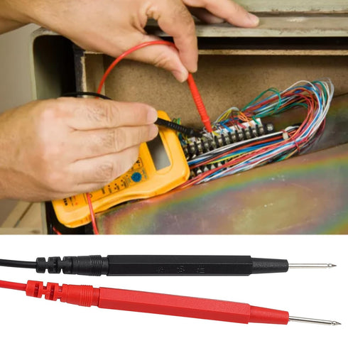 DIANN 2 Sets 16 in 1 Multimeter Test Leads Kit Digital Probes & Leads Set with Replaceable Testing Pen Test Hook Alligator Clips Banana Plug Measu...