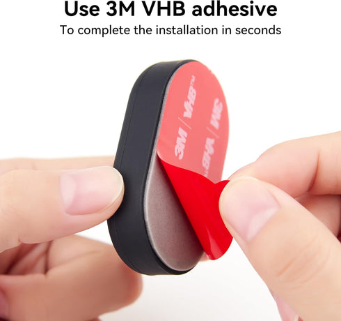 Waterproof Silicone Case Holder with Adhesive Sticker for Galaxy SmartTag2, 2 Pack Hidden GPS Tracker Stick on Mount Protection Cover for Wallet, ...