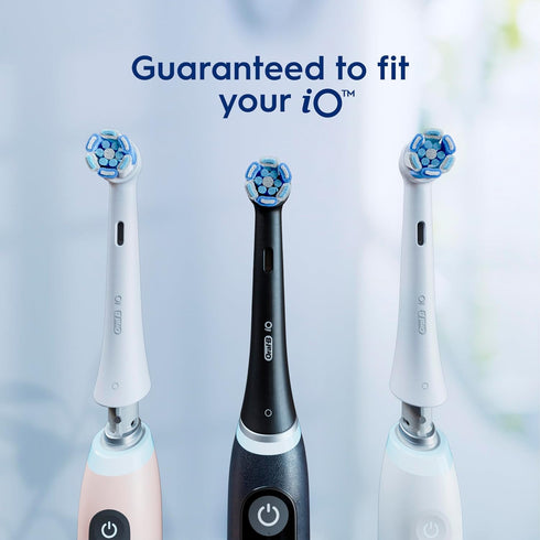 Oral-B iO Series Ultimate Clean Electric Toothbrush Replacement Brush Heads for an Oral-B Electric Toothbrush, 2 count, Black...