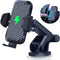 Wireless Car Charger, WAITIEE 15W Fast QI Charging Cell Phone Automobile Chargers, Auto Clamping Inductive Air Vent Dashboard Car Mount for iPhone...
