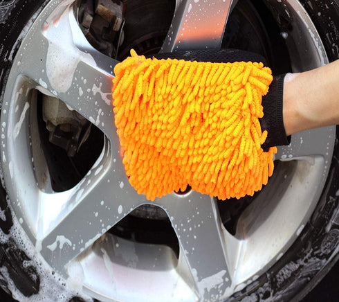 SCRUBIT 2 Pack Car Wash Mitt – Scratch-Free Car Sponges for Washing, Dual Sided Wash Mitts for Car Washing - Premium Car Washing Sponge for Cars, ...