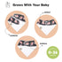 10-Pack Organic Baby Bandana Bibs - Organic Cotton Bandana Bibs for Boys, Girls, Super Absorbent Bandana Drool Bibs, Teething Bibs, Baby Bibs for ...