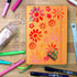 Large Boho Stencil for Painting on Wood, Canvas, Paper, Fabric, Walls and Furniture -Flowers Stencil - 10x10 Inches - Reusable DIY Art and Craft S...