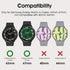 AMANECER Bezel Ring Designed for Galaxy Watch 6 Classic 43mm 47mm, Stainless Steel Stylish Frame Loop Adhesive Cover Protector Anti Scratch for Sa...