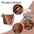 KlaOYer Hobo Bags for Women Vegan Leather Guitar Strap Shoulder Purses and Handbags...