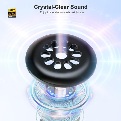 LC-dolida Sleep Headphones Bluetooth Headband, Headband Headphones Wireless Earphones Built in Speakers for Side Sleepers, Sleeping Headphones Sle...