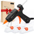 Kejector Fireproof Glue Gun with 30 Glue Sticks, Hot Glue Gun Fast Preheating, Hot Glue Gun Kit for School Crafts DIY Arts Quick Home Repairs, 20W...