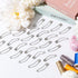200 Pcs Curved Safety Pins Quilting Basting Pin Bent Safety Pins for Quick Basting Knitting and Quilting, Silver (2 Inch)...