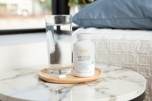 Lifted Naturals Mood Prebiotic Prebiotic Fiber Supplement - 90 Capsules - Features Prebiotic GOS, Plus Prebiotic XOS and FOS - Natural Mood, Immun...