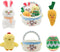 Easter Bunny with Basket, Easter Stuffed Animal,Baby My 1st Easter Basket Plush Playset,Easter Plush Basket Goodie Bags Stuffers Plushies Playset ...