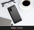 Galaxy A71 5G Cell Phone Case, Soft TPU Slim Fashion Protective Cover with HD Screen Protector (Black)...