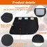 DogLemi 2 Pack Dog Car Door Protector, Car Door Covers for Dogs, Anti-Scratching Waterproof Vehicle Door Cover Guard 600D Oxford Durable for Pet T...