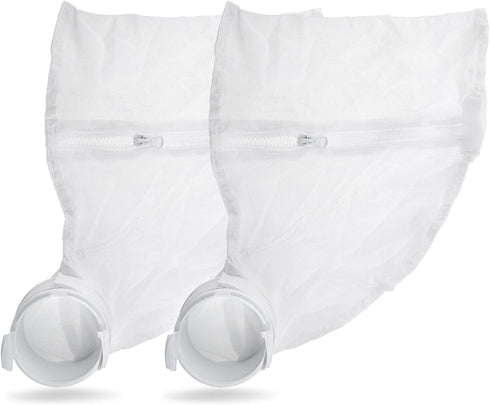 360&380 Pool Bag Compatible with Polaris Pool Cleaner, 2PCS Zippered All Purpose Bags, Durable Nylon Mesh, Swimming Pool Vacuum Cleaner Replacemen...