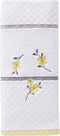SKL Home Spring Garden Hand Towel, White...